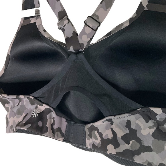 Athleta Advance Sports Bra Camo Print  Athletic Activewear Sz 36B - Picture 6 of 8